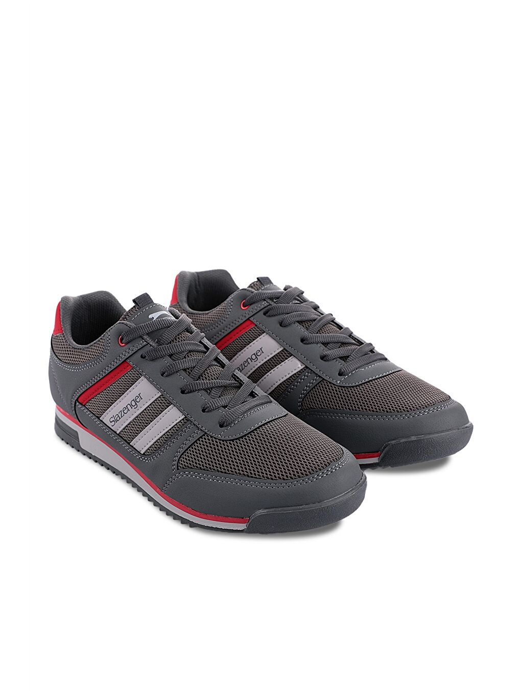 Gri Bağcıklı Erkek Spor Ayakkabı-2