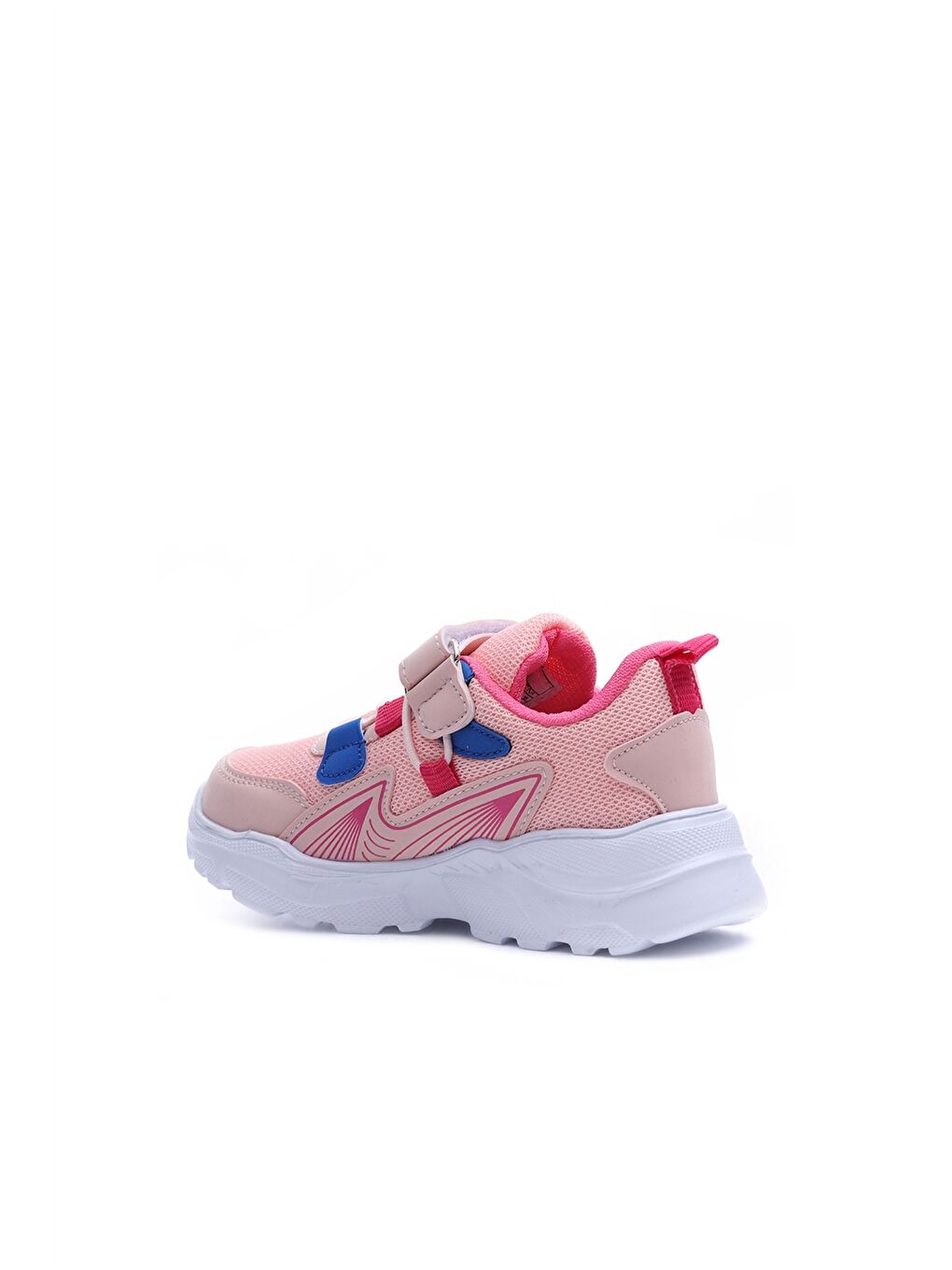 Turuncu Baskılı Cırt Cırtlı Kız Çocuk Spor Ayakkabı-2