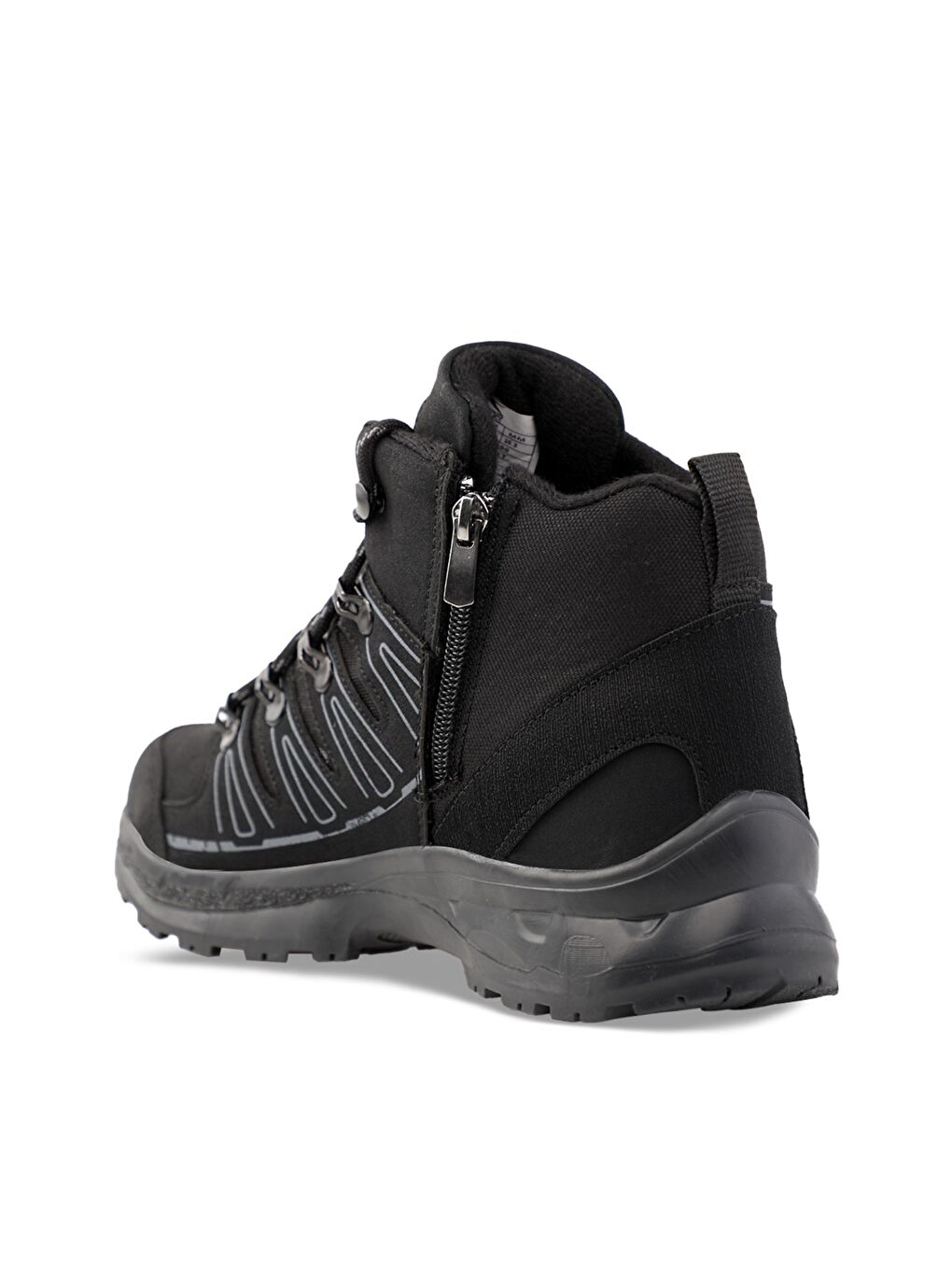 Siyah Bağcıklı Bilek Boy Erkek Bot-2