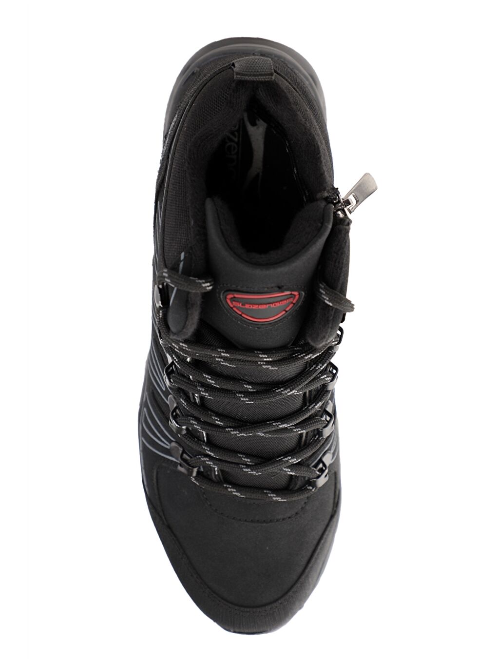 Siyah Bağcıklı Bilek Boy Erkek Bot-4