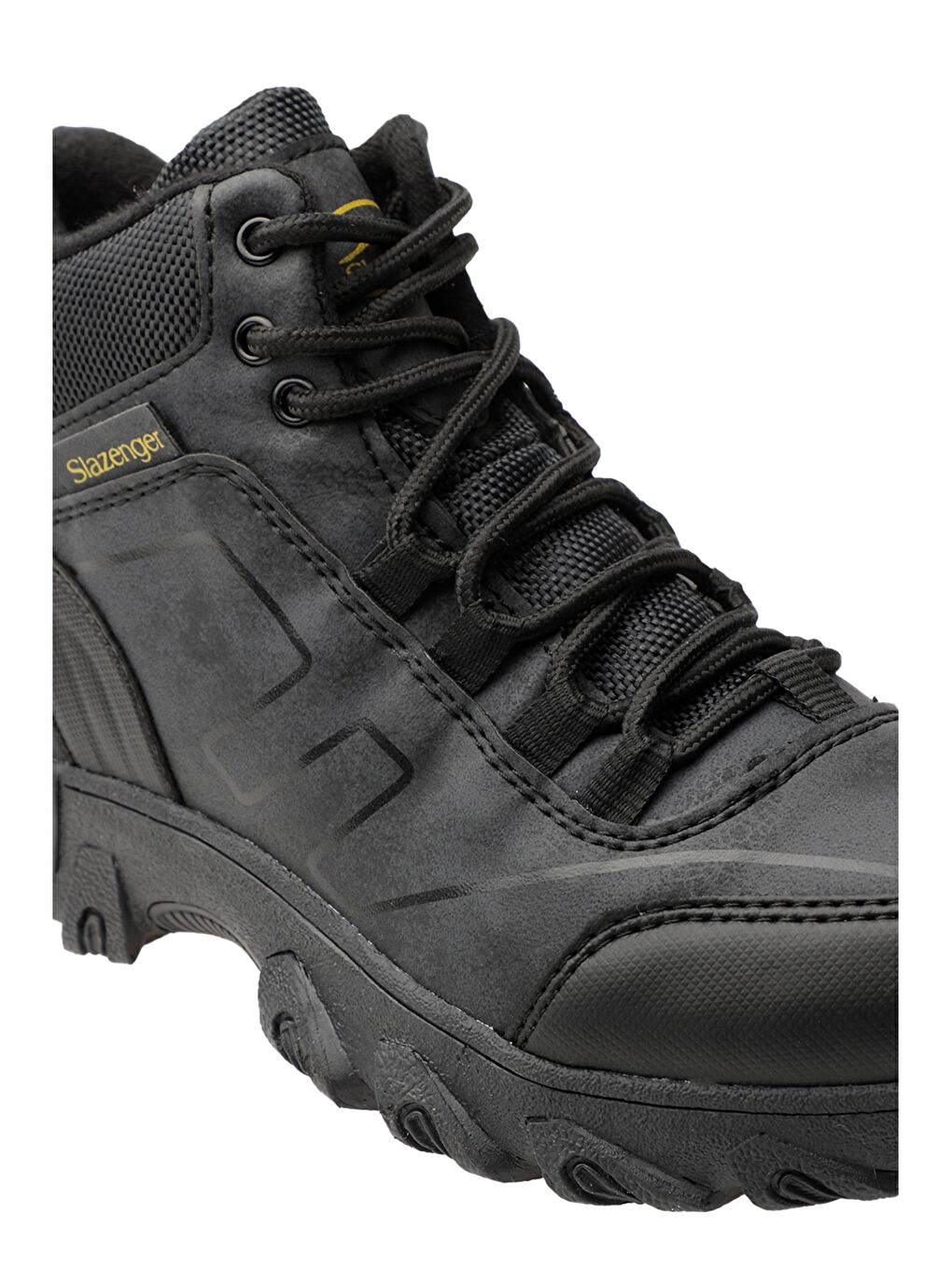 Gri Bağcıklı Kadın Trekking Bot-3