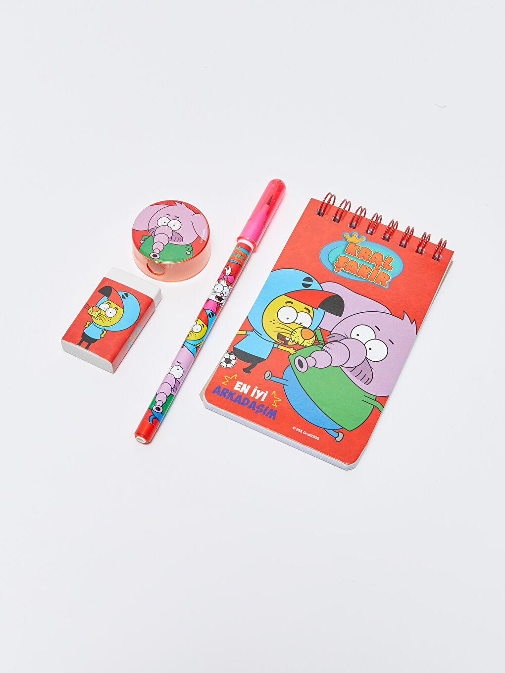 Kral Şakir Lisanslı Kırtasiye Seti-1