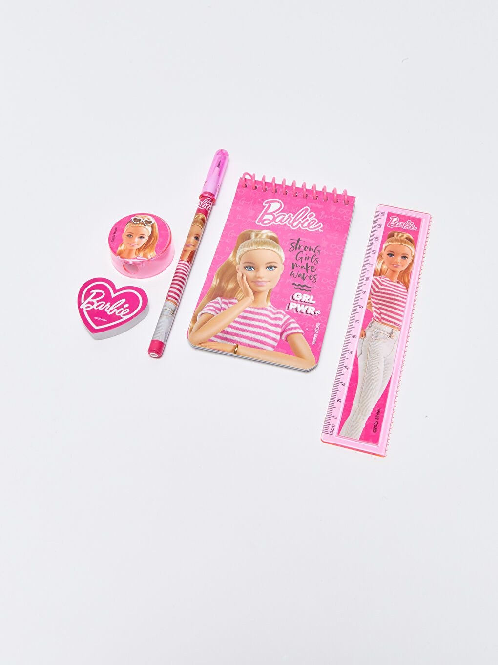 Kız Çocuk Barbie Lisanslı Kırtasiye Seti-1