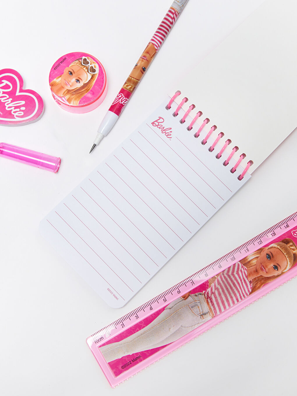 Kız Çocuk Barbie Lisanslı Kırtasiye Seti-2