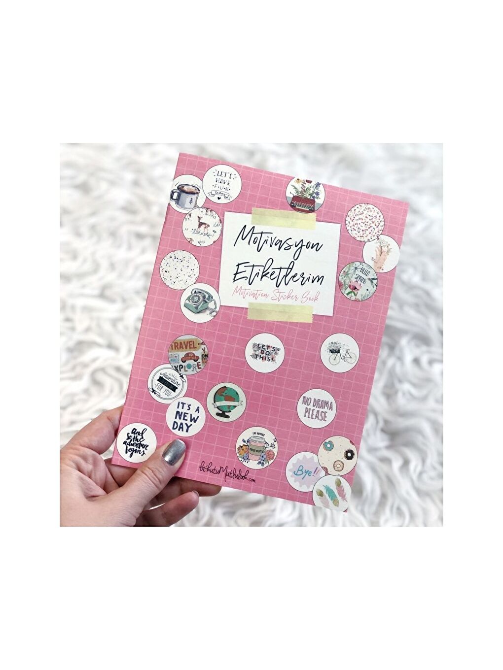 Desenli Etiket Defteri