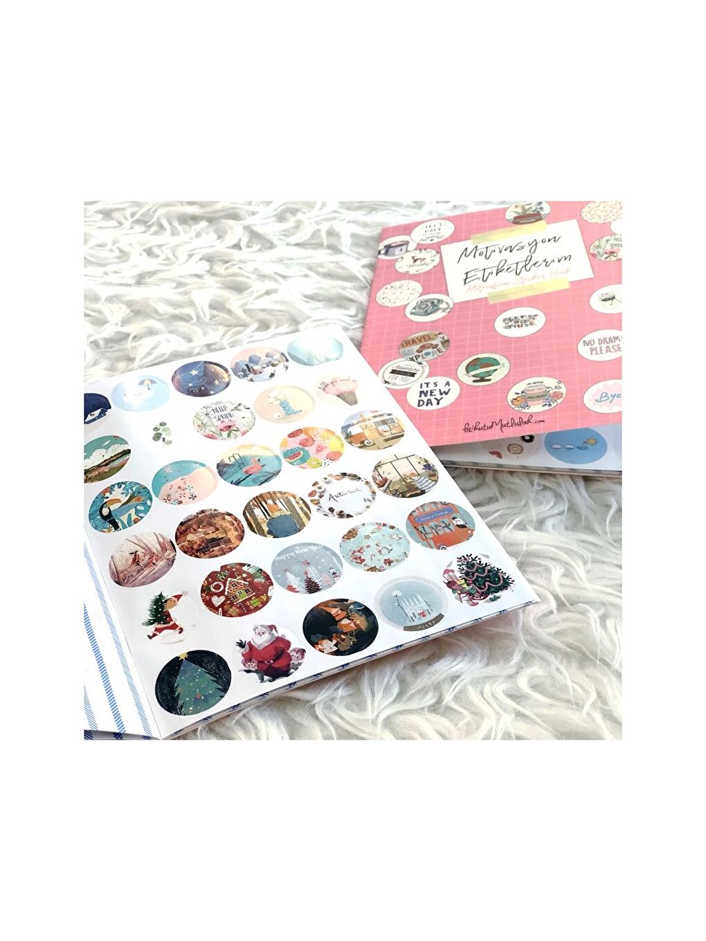 Desenli Etiket Defteri-1