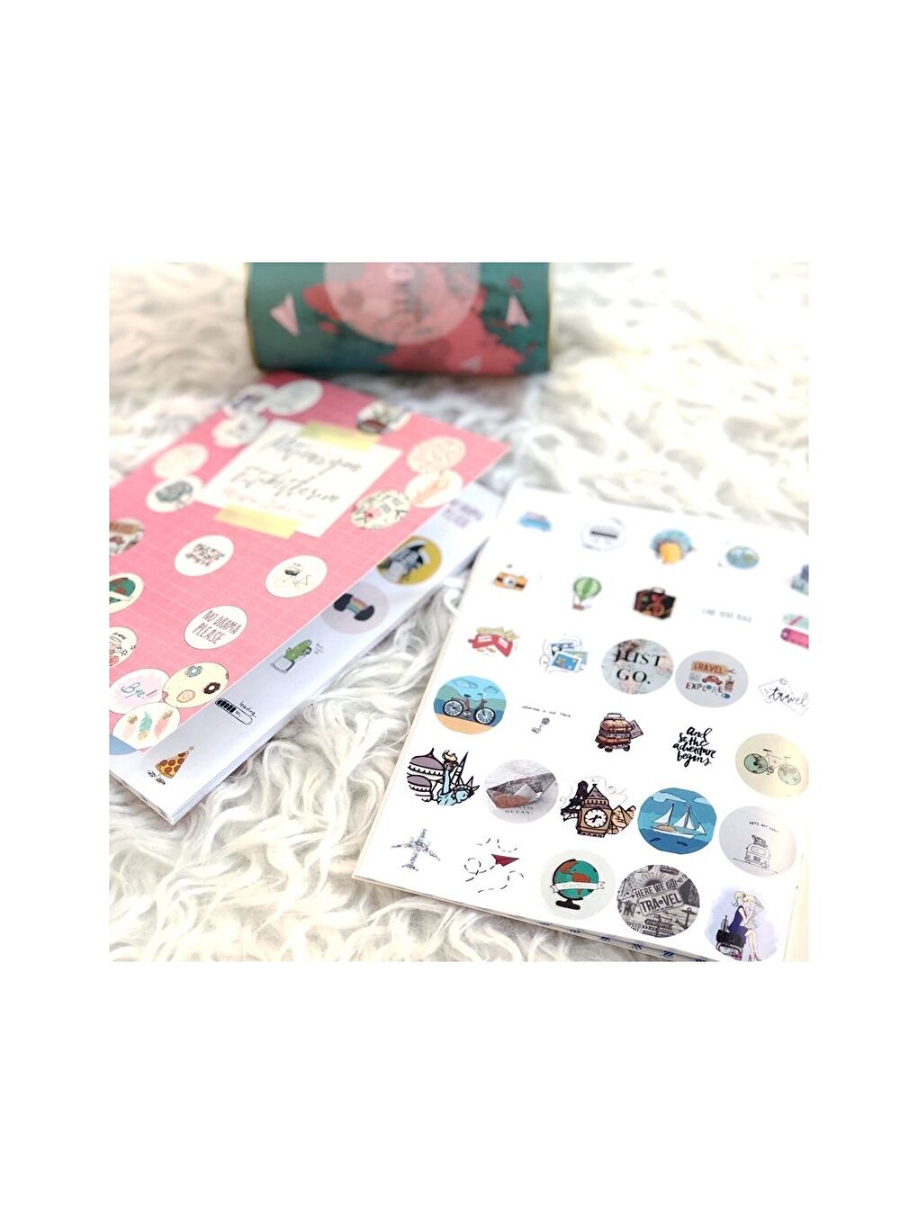 Desenli Etiket Defteri-2