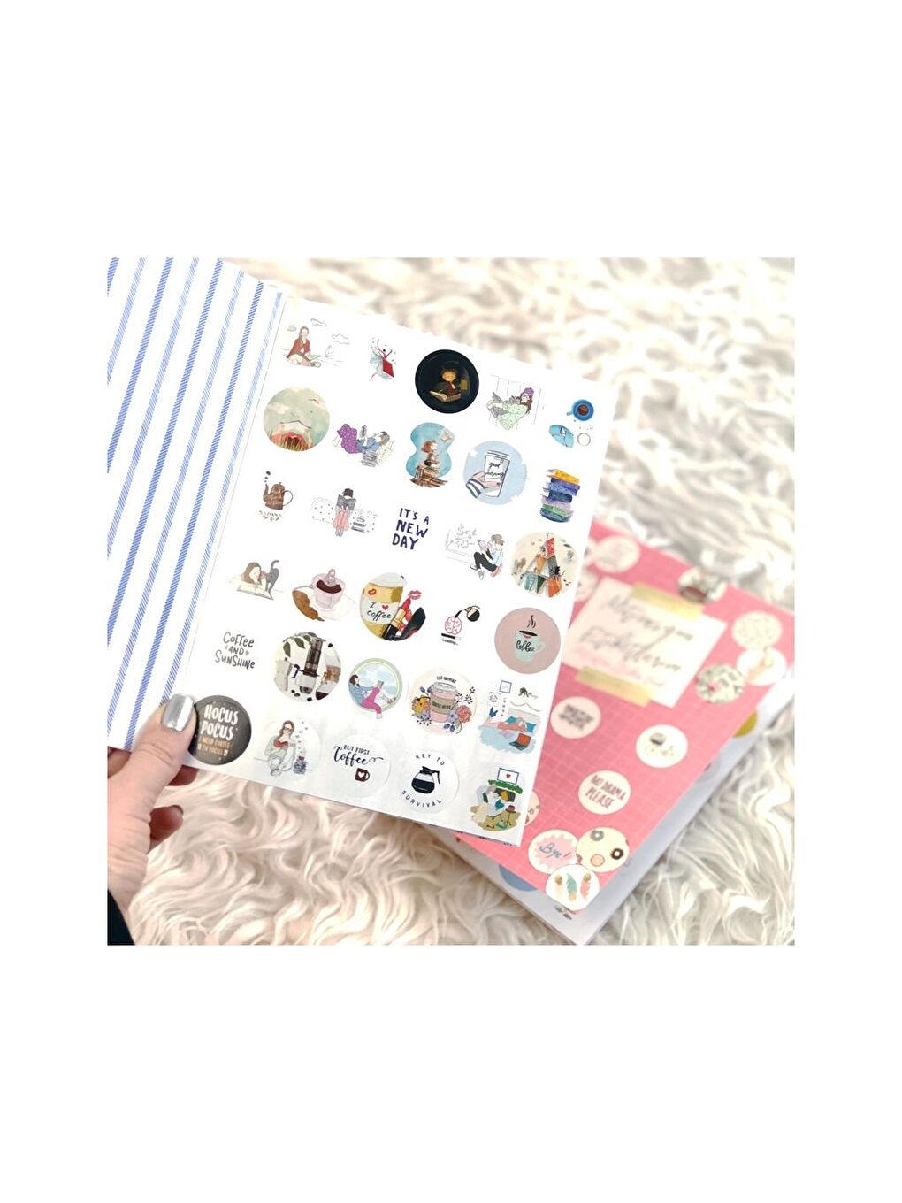 Desenli Etiket Defteri-3