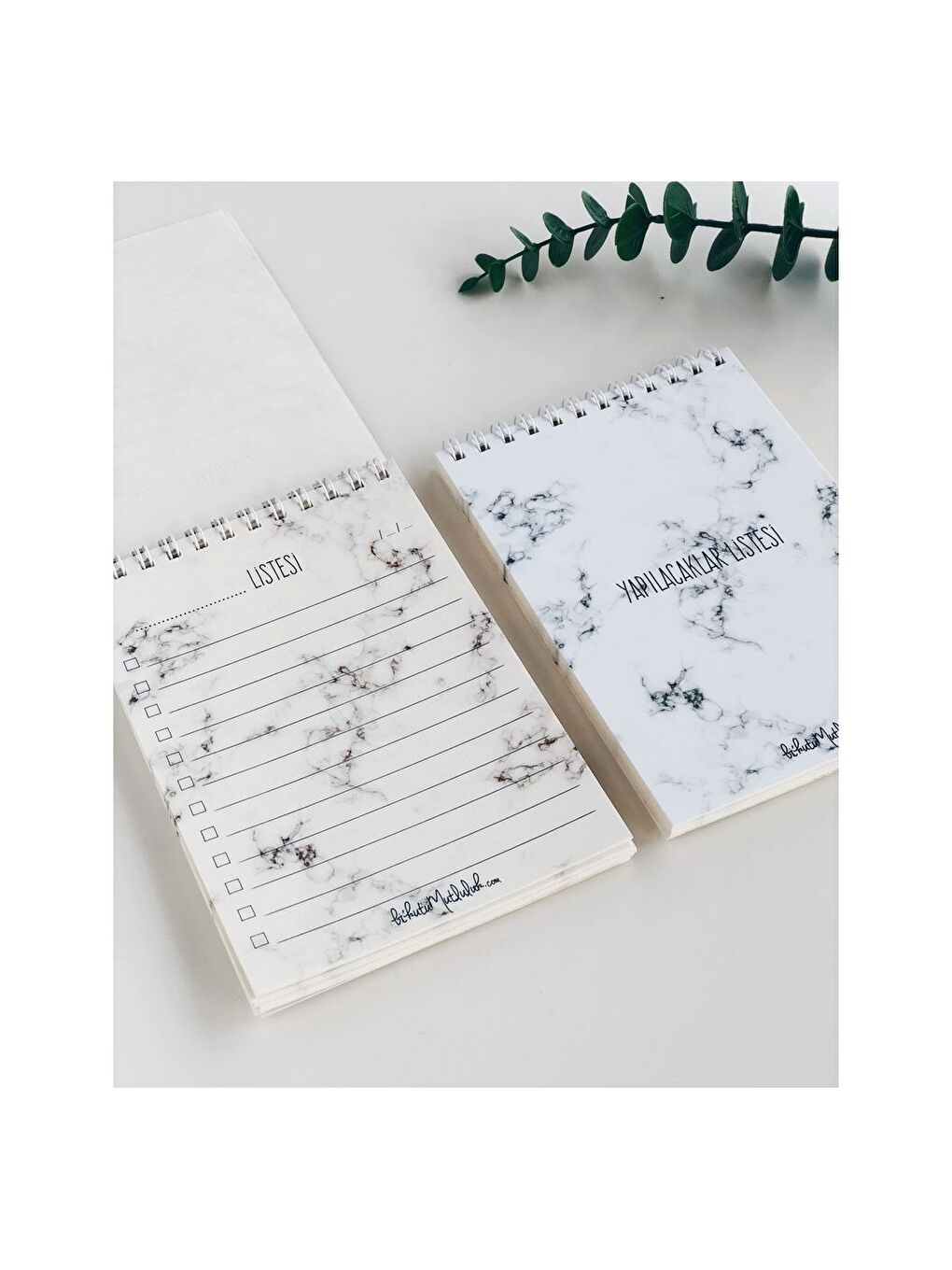 Desenli Spiralli Yapılacaklar Listesi Defteri