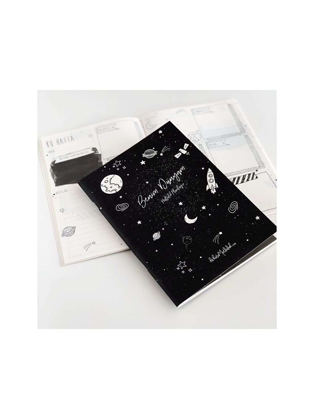 Galaksi Tema Baskılı Haftalık Planlayıcı-2