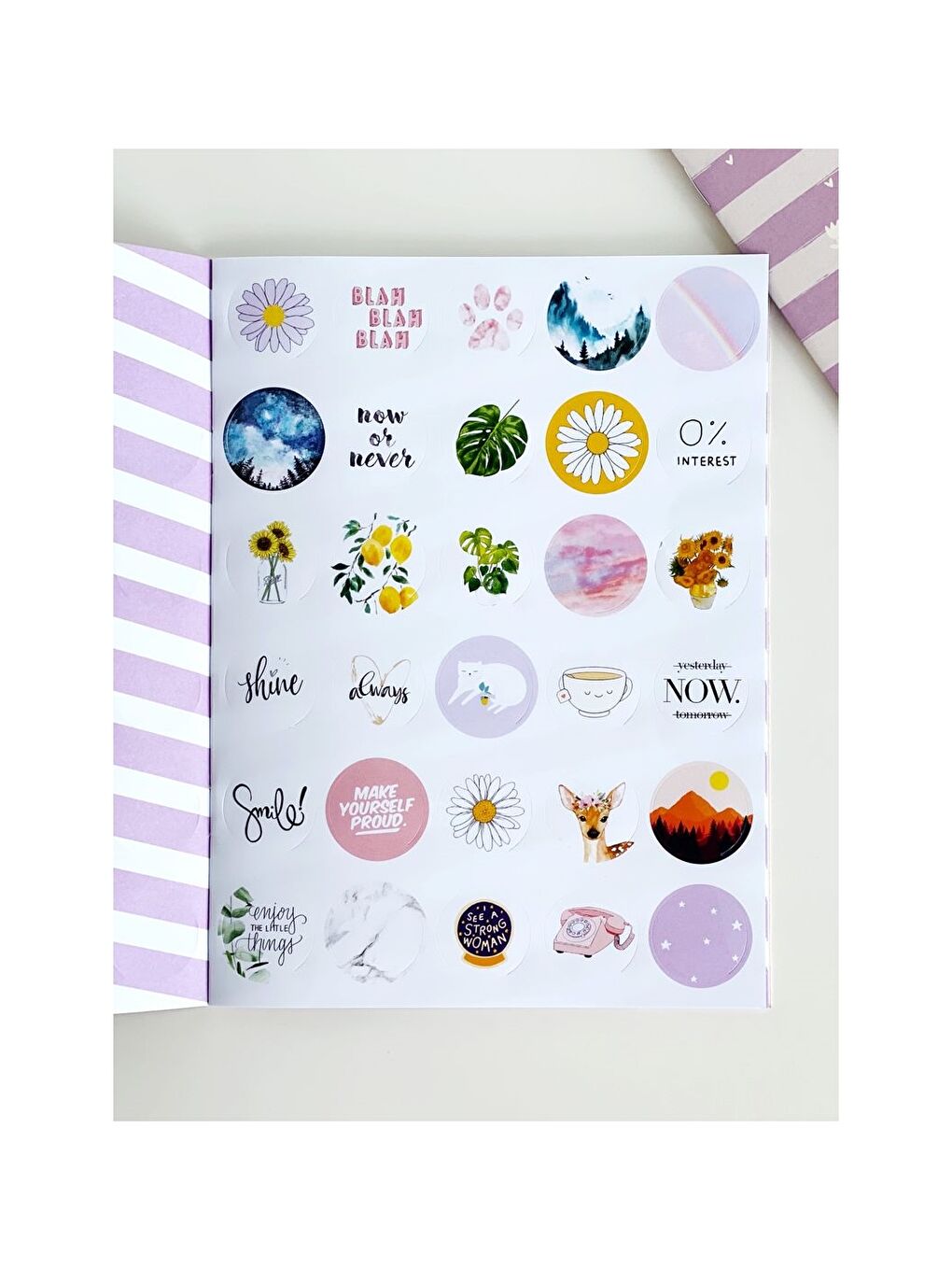 Desenli Etiket Defteri-2