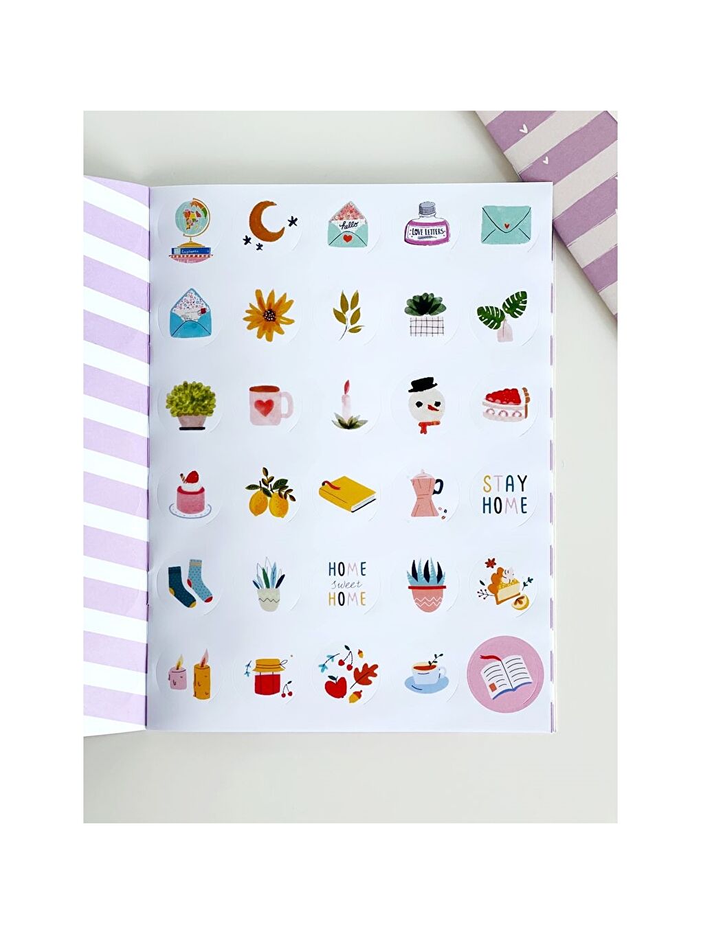 Desenli Etiket Defteri-4