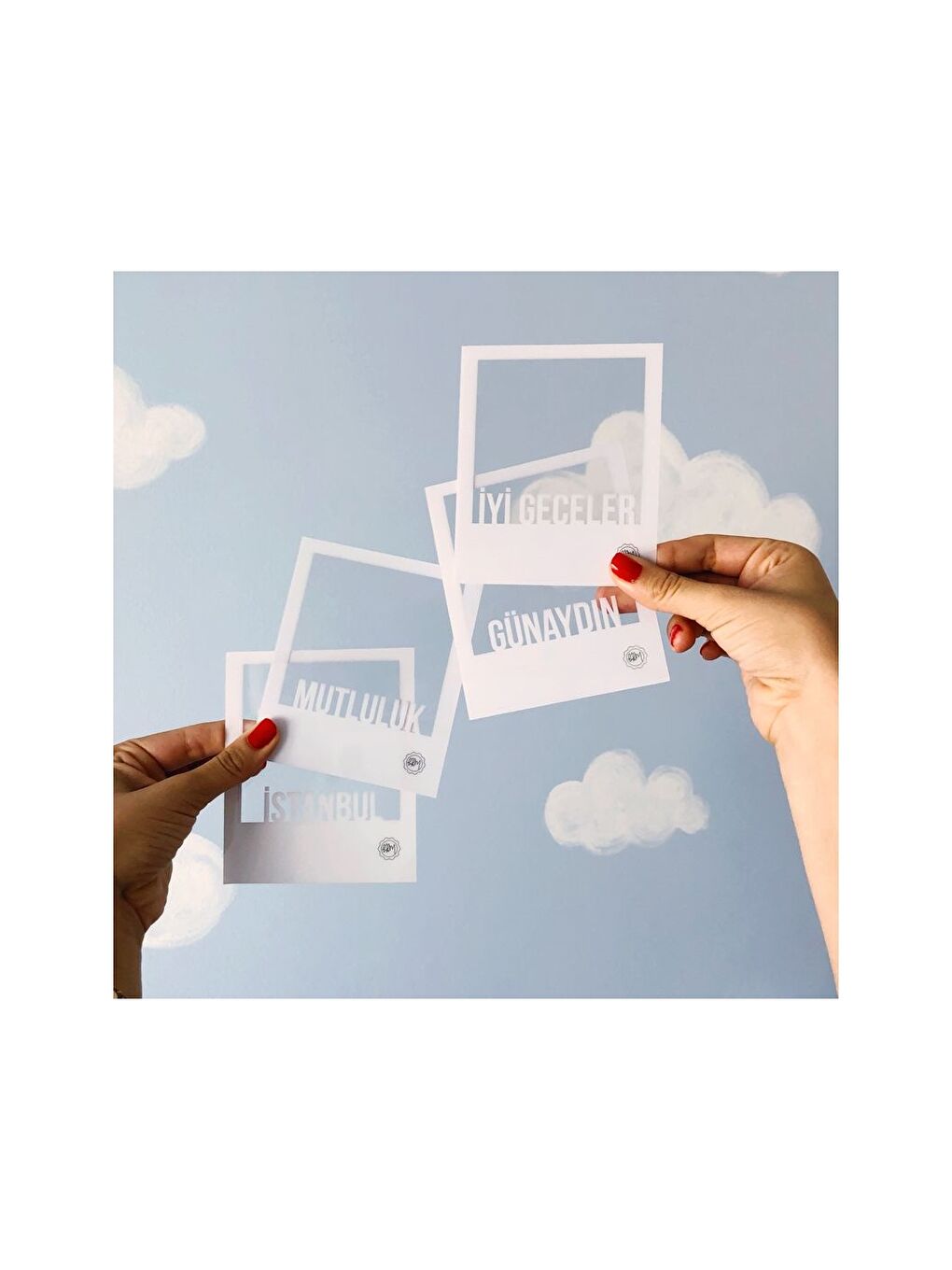 Karışık Şeffaf Çerçeve Seti 4'lü