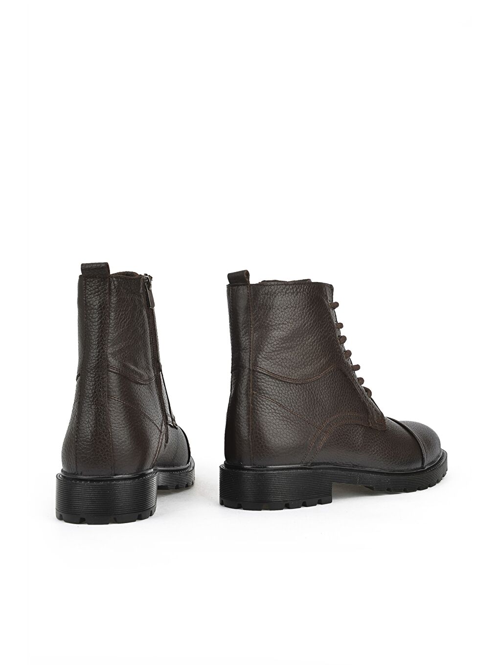 Kahverengi Hakiki Deri Erkek Bot-2