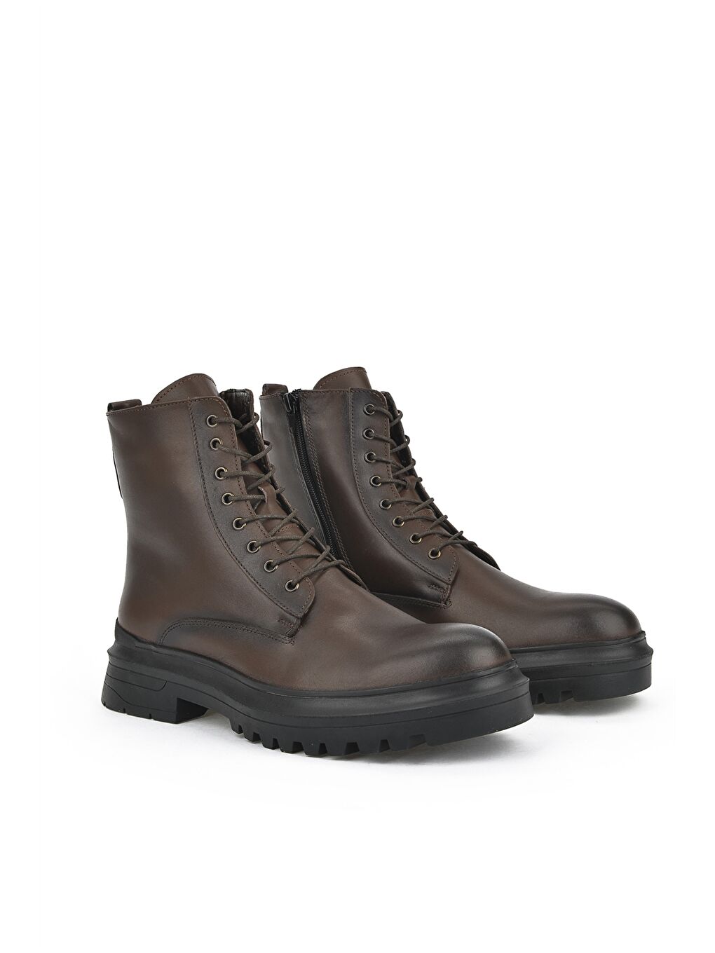 Kahverengi Hakiki Deri Erkek Bot-1