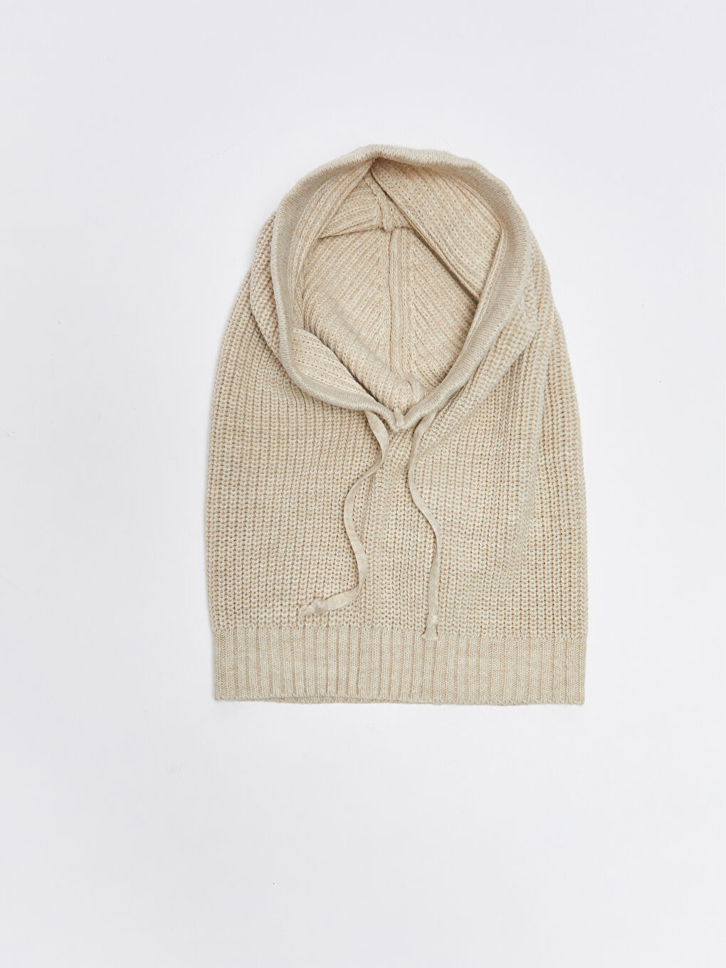 Bej Kadın Triko Bone-4