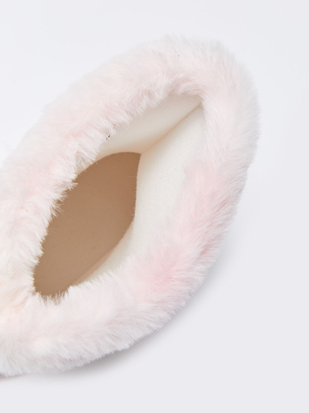 Lila Kürk Detaylı Kız Çocuk Diz Altı Yağmur Çizmesi-5