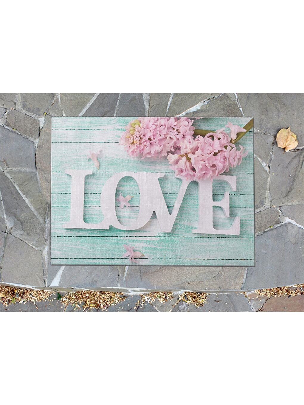 Karışık Baskılı Kapı Önü Paspası-2