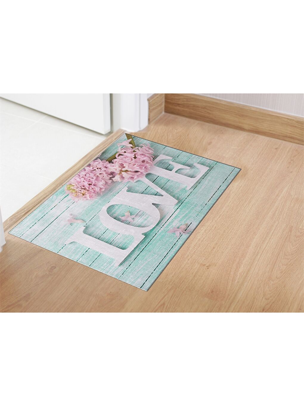 Karışık Baskılı Kapı Önü Paspası