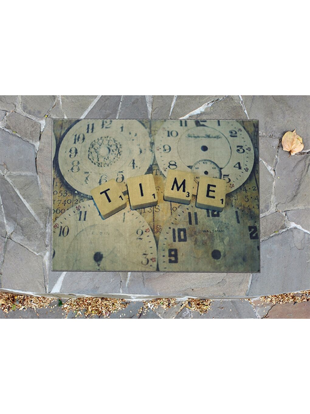 Karışık Baskılı Kapı Önü Paspası-2