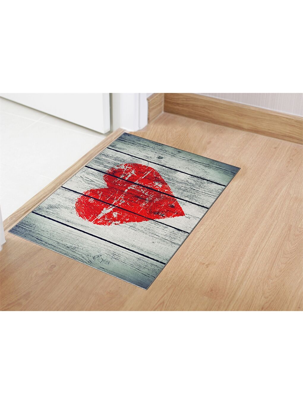 Karışık Baskılı Kapı Önü Paspası