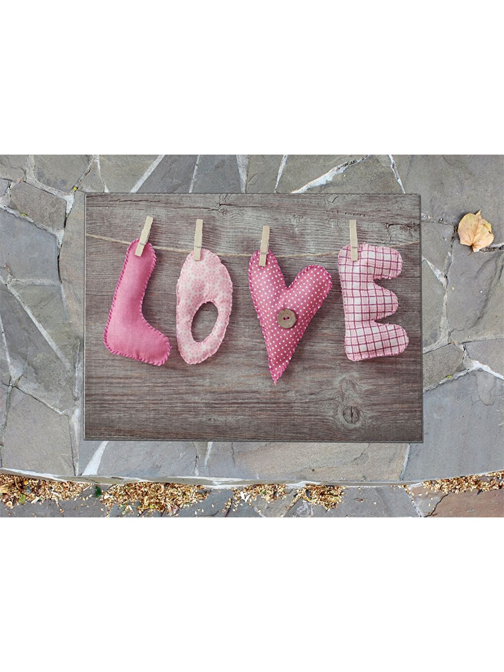 Karışık Baskılı Kapı Önü Paspası-2