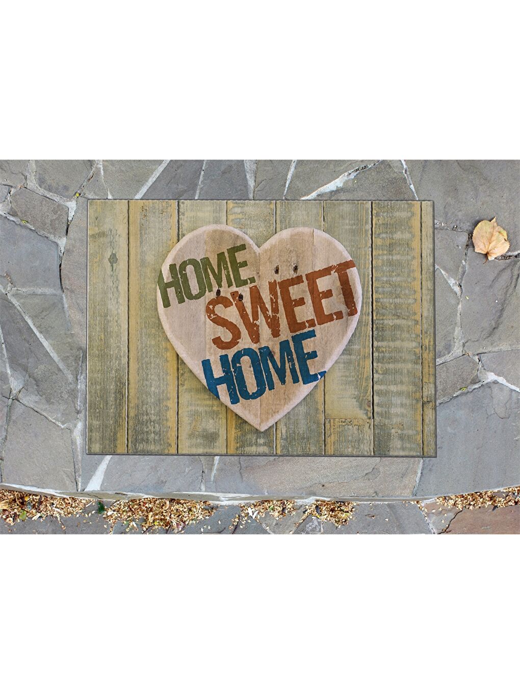 Karışık Baskılı Kapı Önü Paspası-2