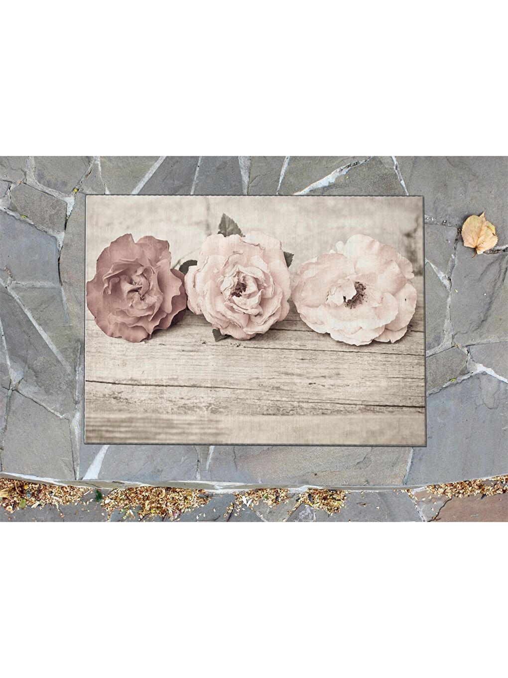 Karışık Baskılı Kapı Önü Paspası-2