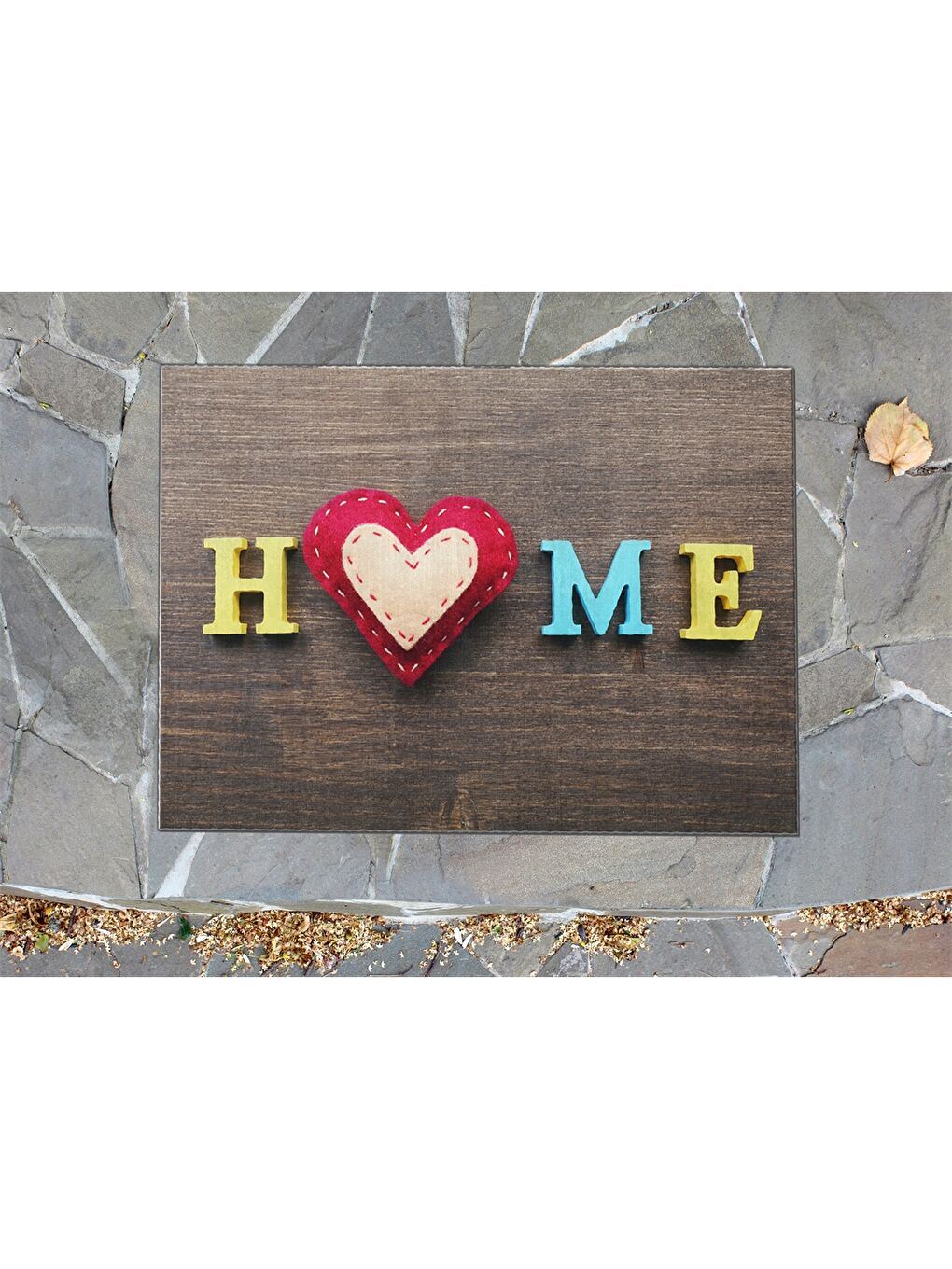 Karışık Baskılı Kapı Önü Paspası-2