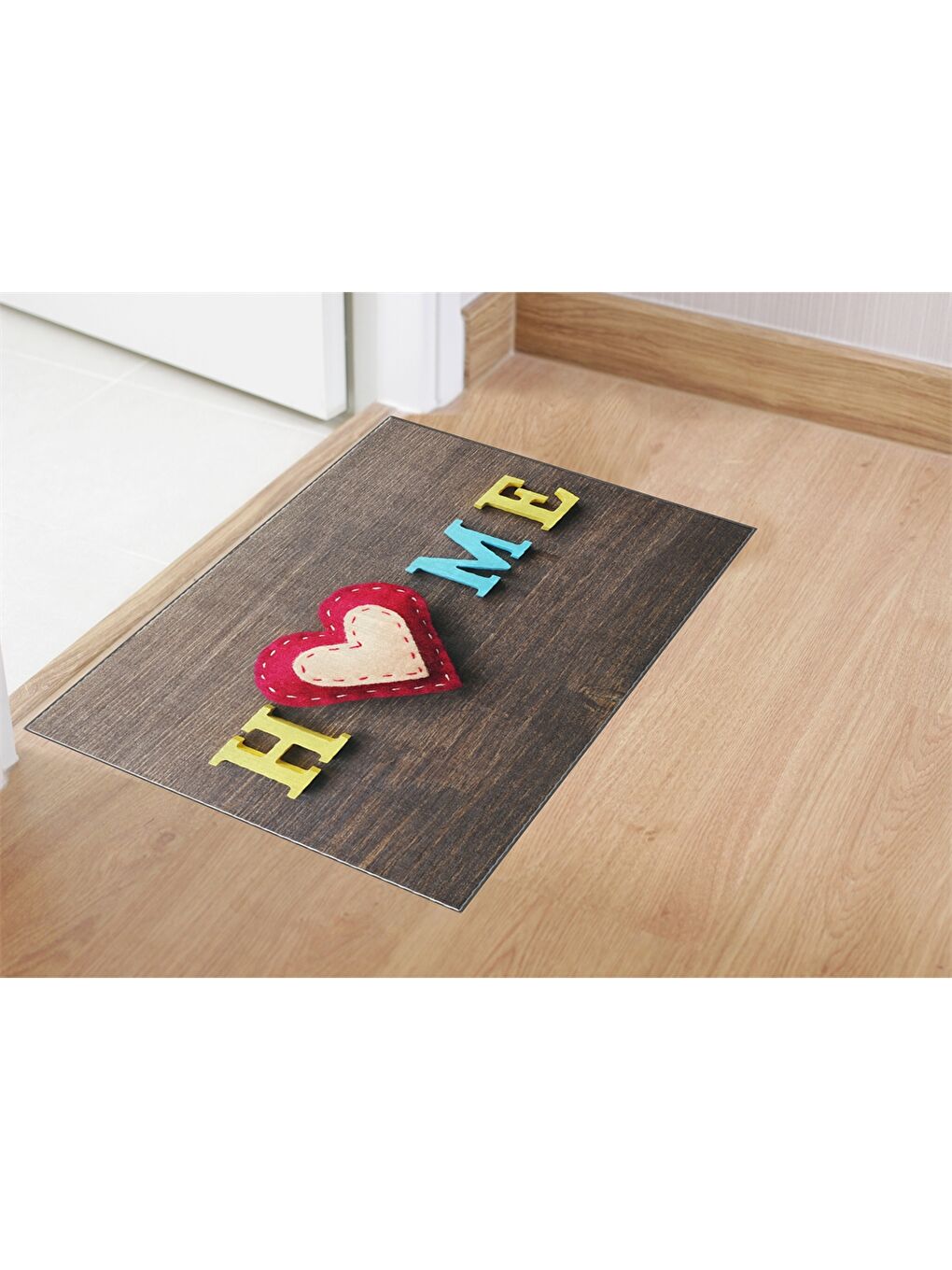 Karışık Baskılı Kapı Önü Paspası