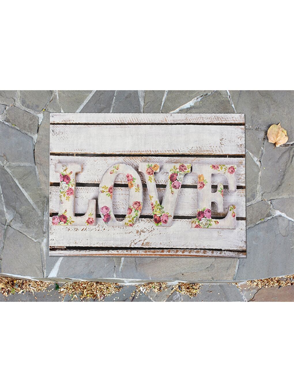 Karışık Baskılı Kapı Önü Paspası-2