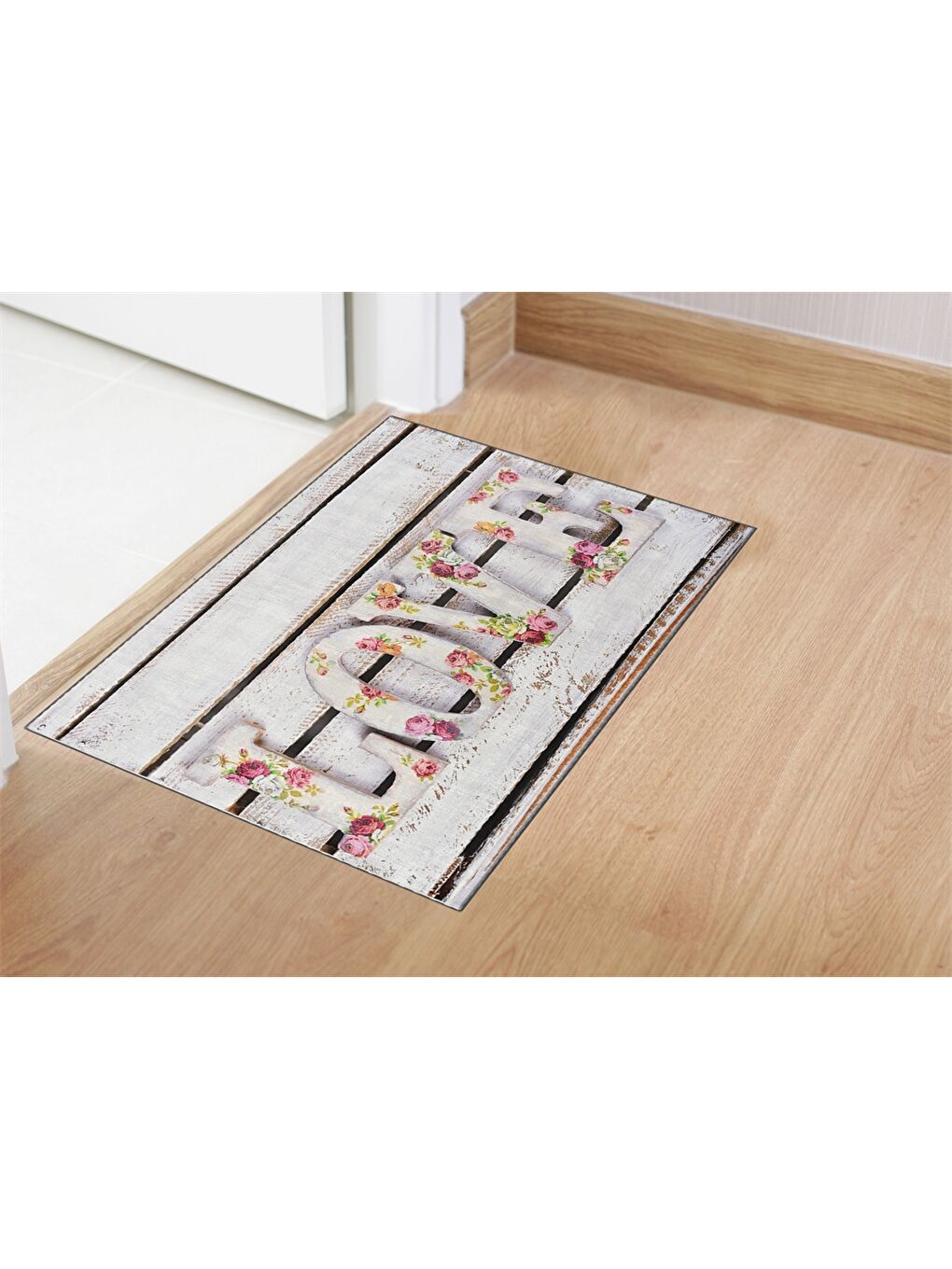 Karışık Baskılı Kapı Önü Paspası