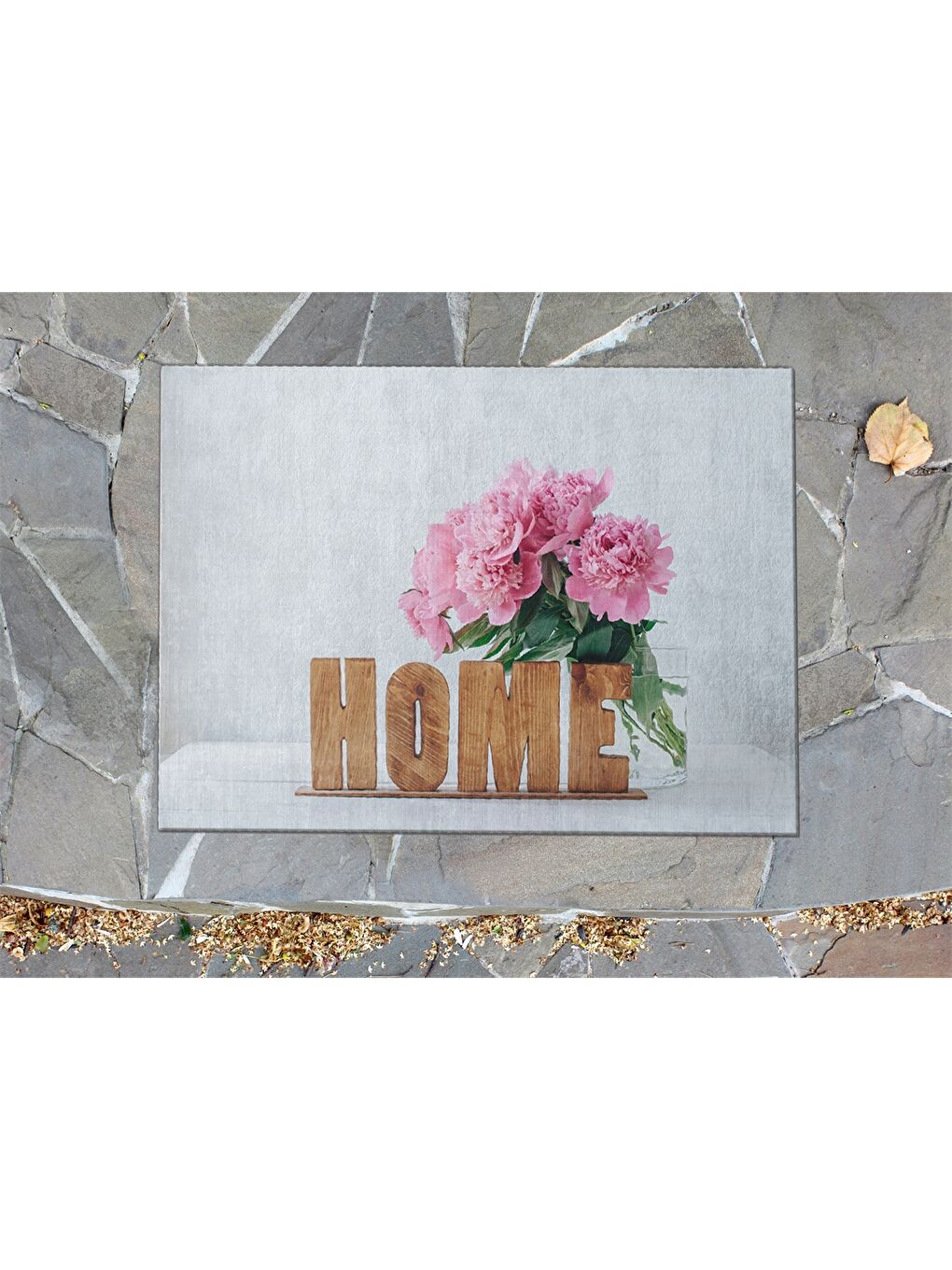 Karışık Baskılı Kapı Önü Paspası-2