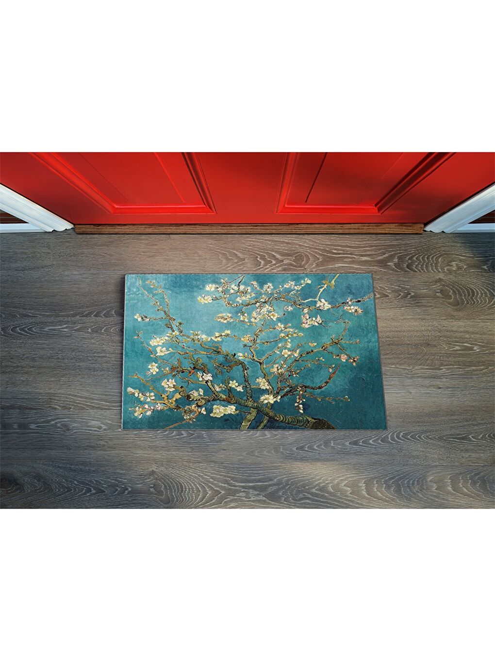 Karışık Baskılı Kapı Önü Paspası-1