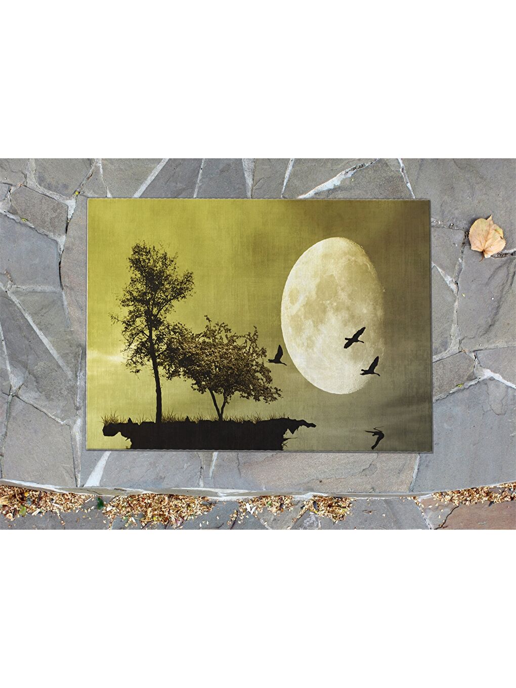 Karışık Baskılı Kapı Önü Paspası-2