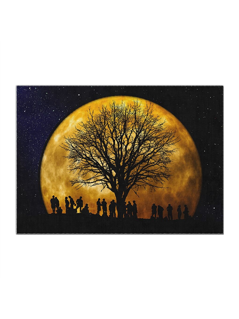 Karışık Baskılı Kapı Önü Paspası-3