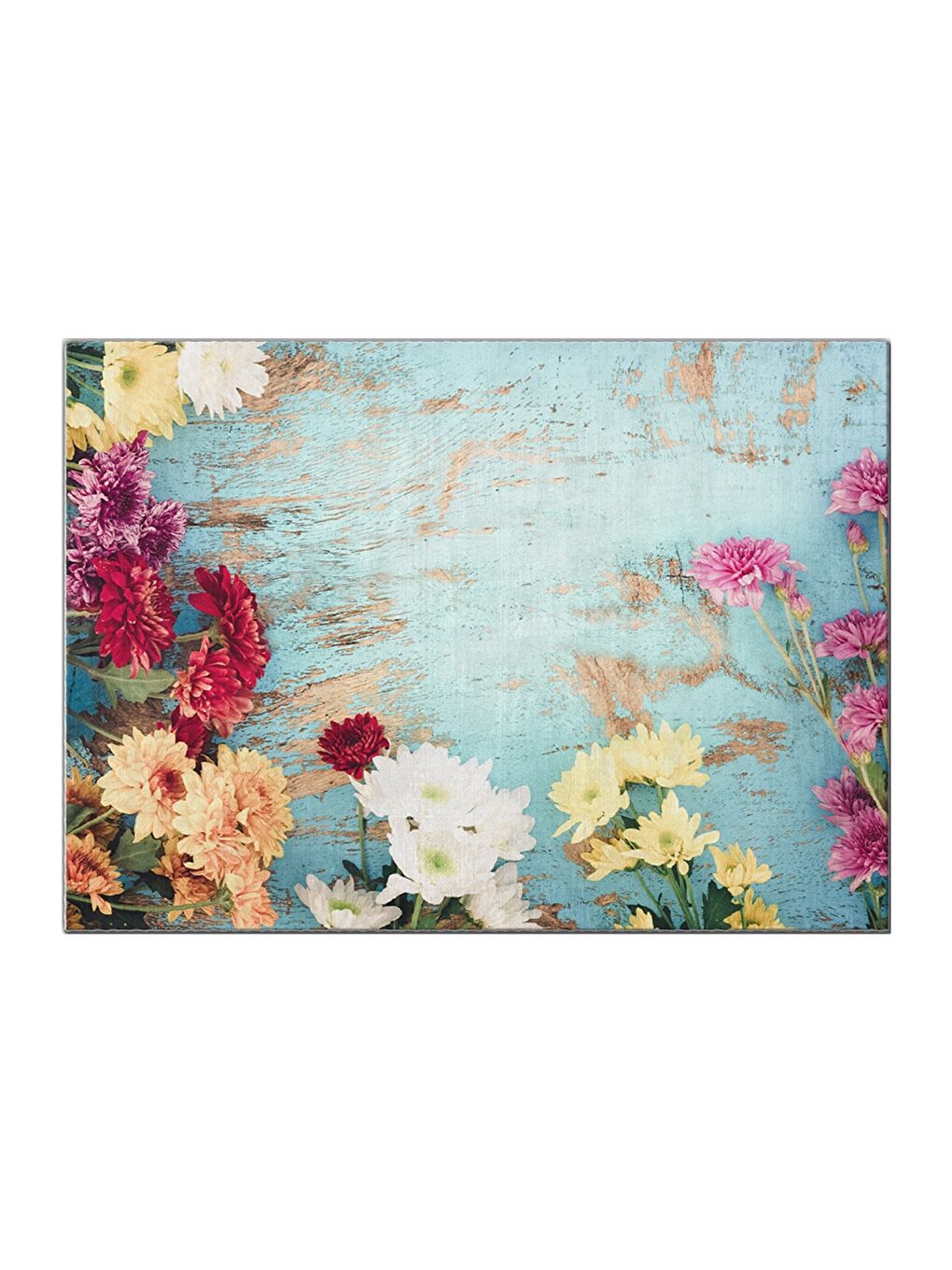 Karışık Baskılı Kapı Önü Paspası-3