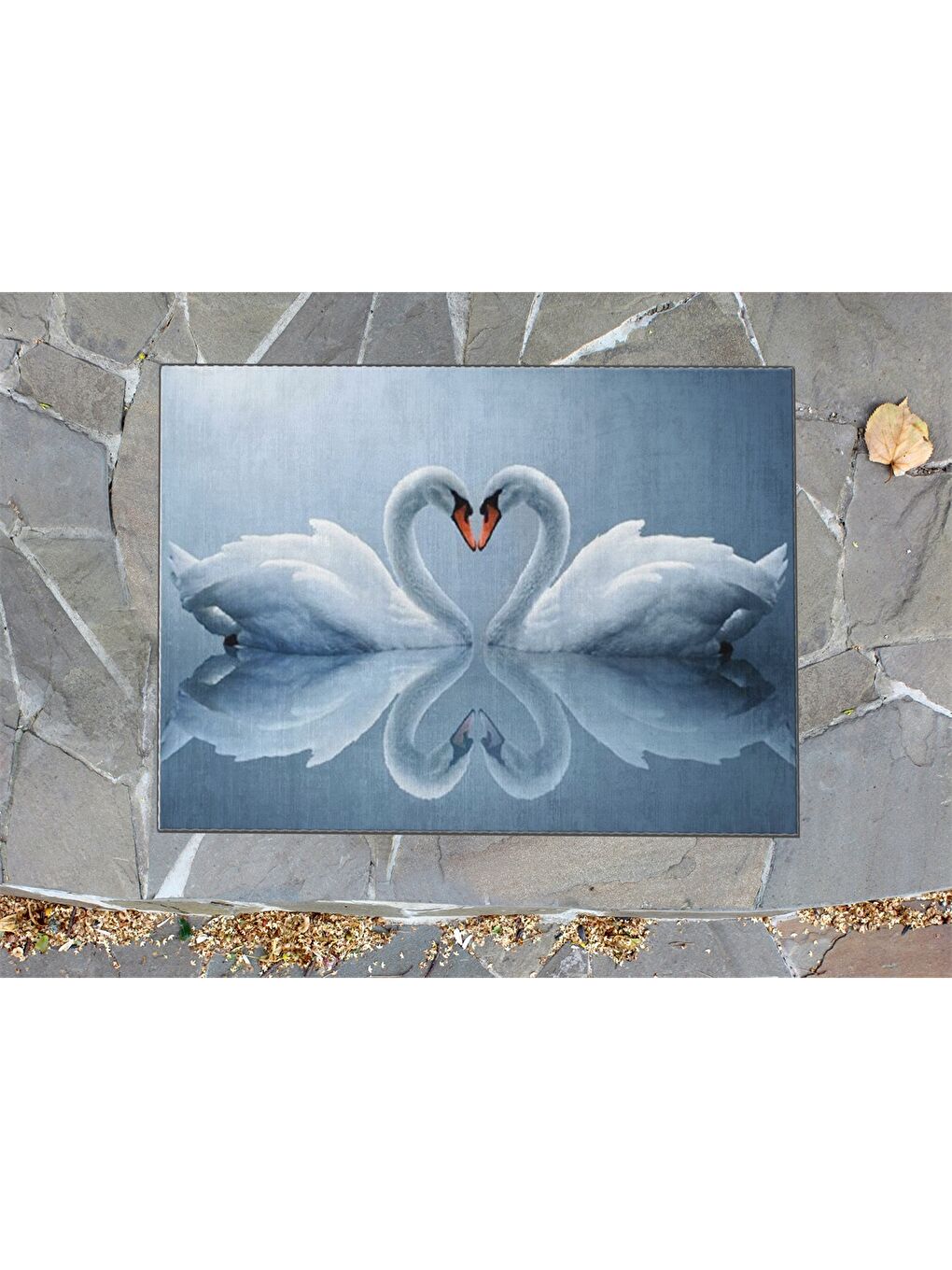 Karışık Baskılı Kapı Önü Paspası-2