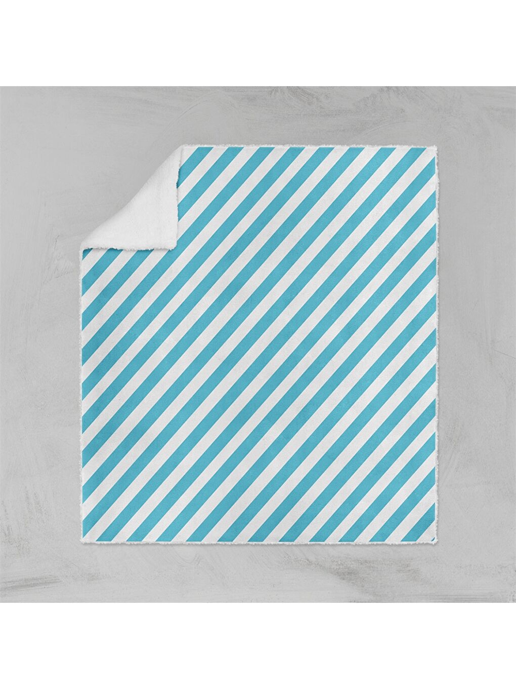 Karışık Çizgili Battaniye 120x180 cm-1