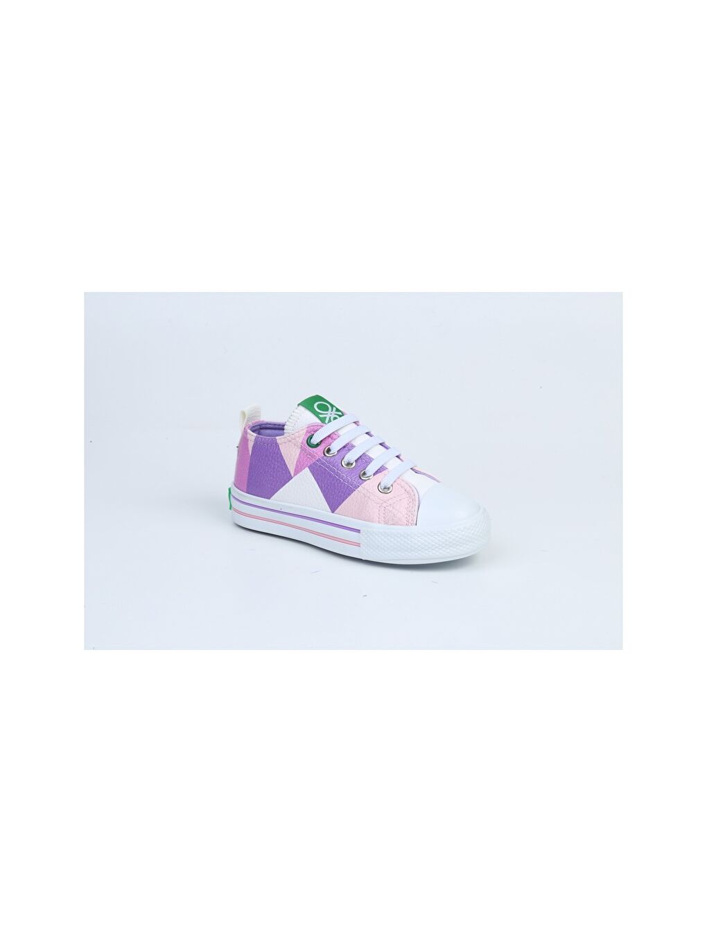 Lila Bağcıklı Kız Çocuk Spor Ayakkabı