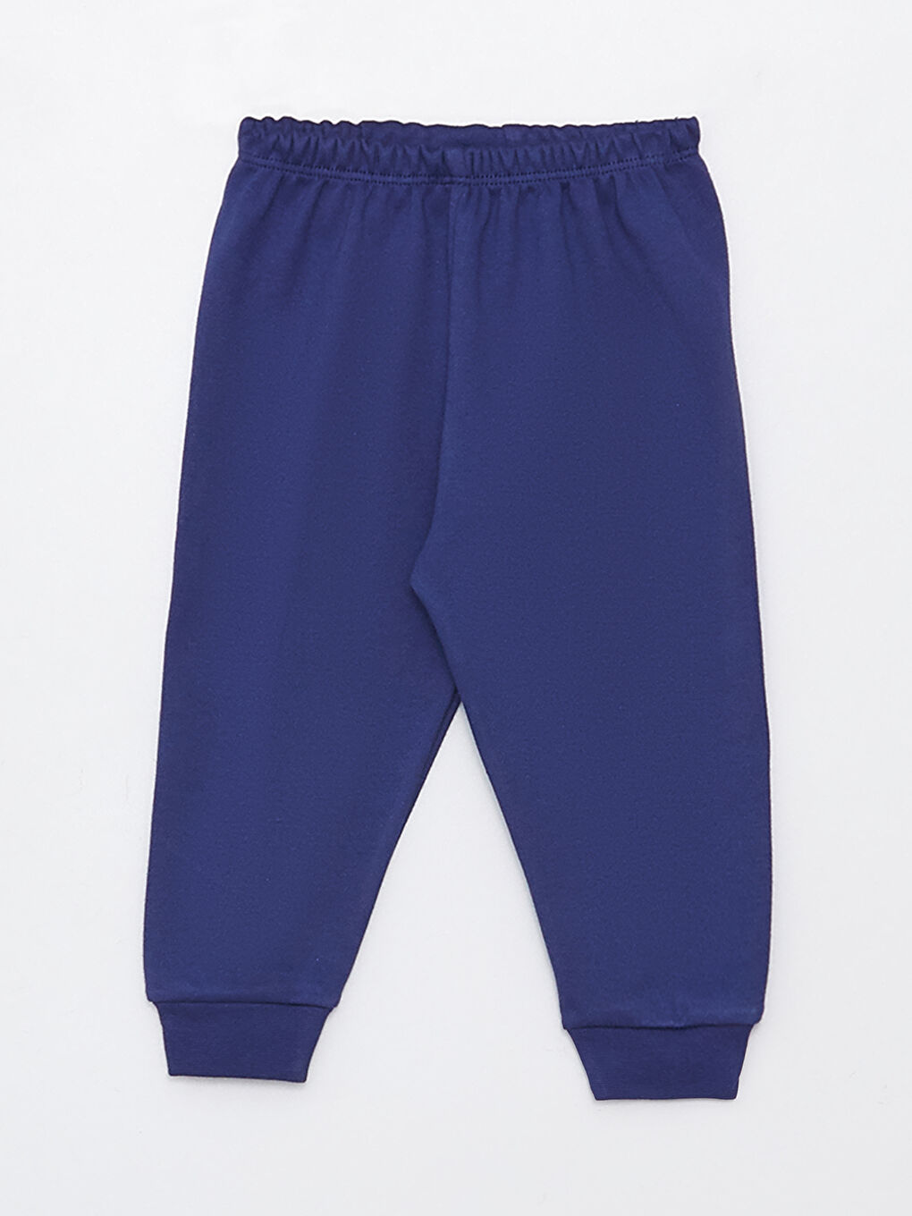 Gri Bisiklet Yaka Uzun Kollu Baskılı Erkek Bebek Sweatshirt ve Eşofman Alt 2'li Takım-2