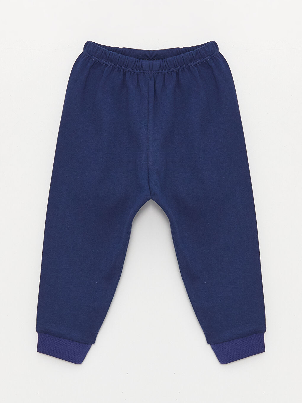 Gri Bisiklet Yaka Uzun Kollu Baskılı Erkek Bebek Sweatshirt ve Eşofman Alt 2'li Takım-3