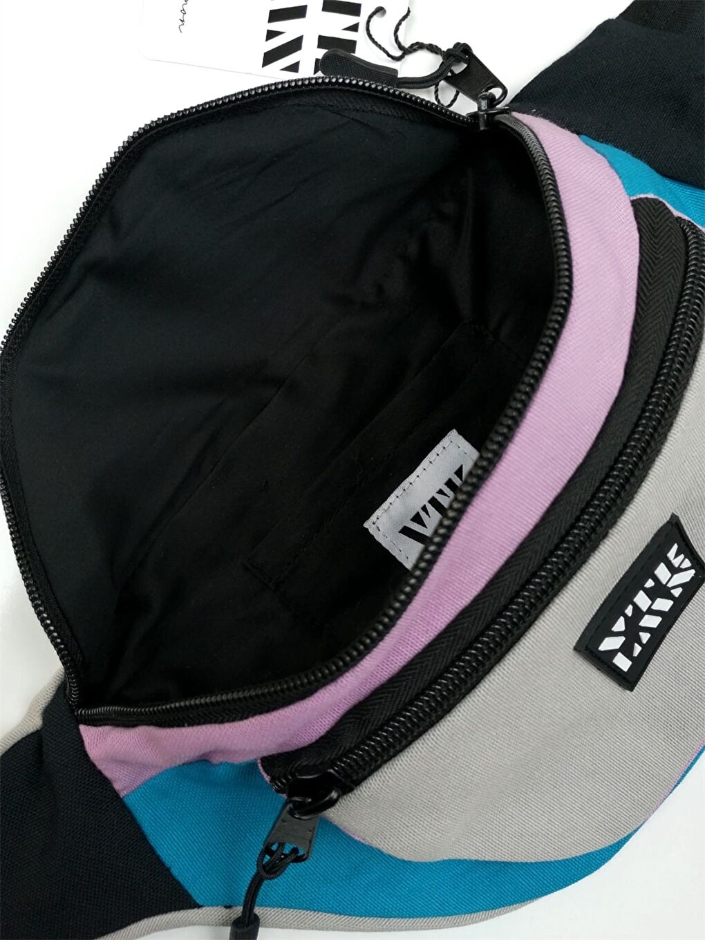 Karışık Baskılı Unisex Bel Çantası-2