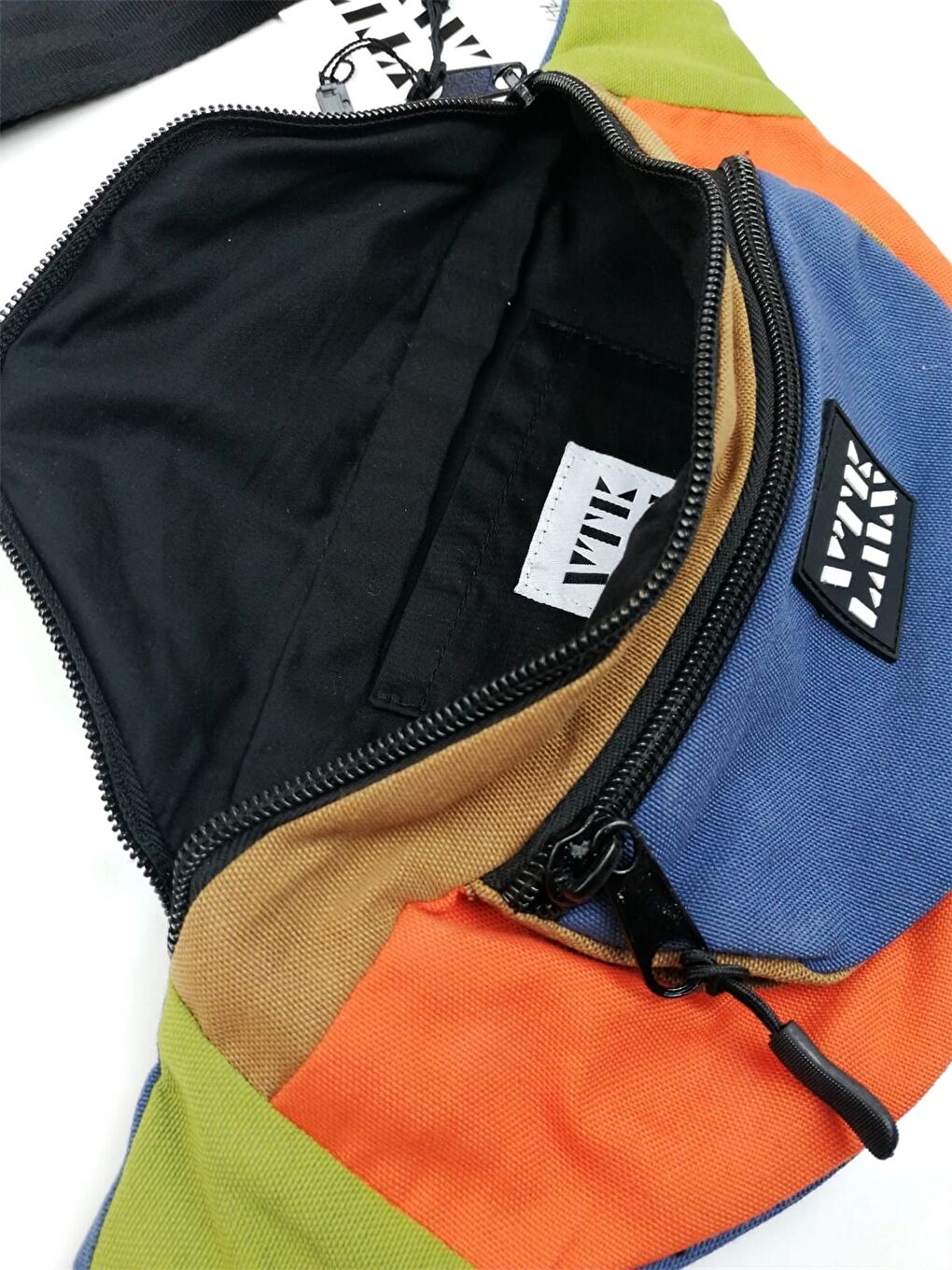 Karışık Baskılı Unisex Bel Çantası-3