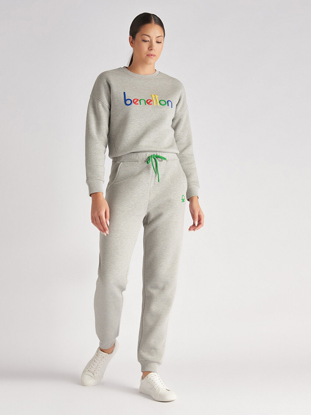 Gri Kadın Eşofman Altı