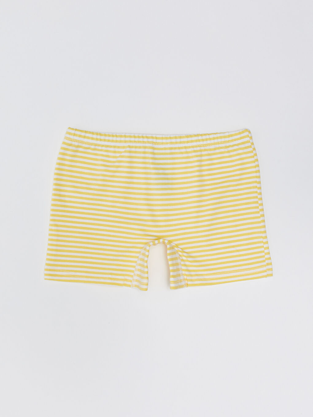 Beyaz Çizgili Kız Çocuk Boxer-1