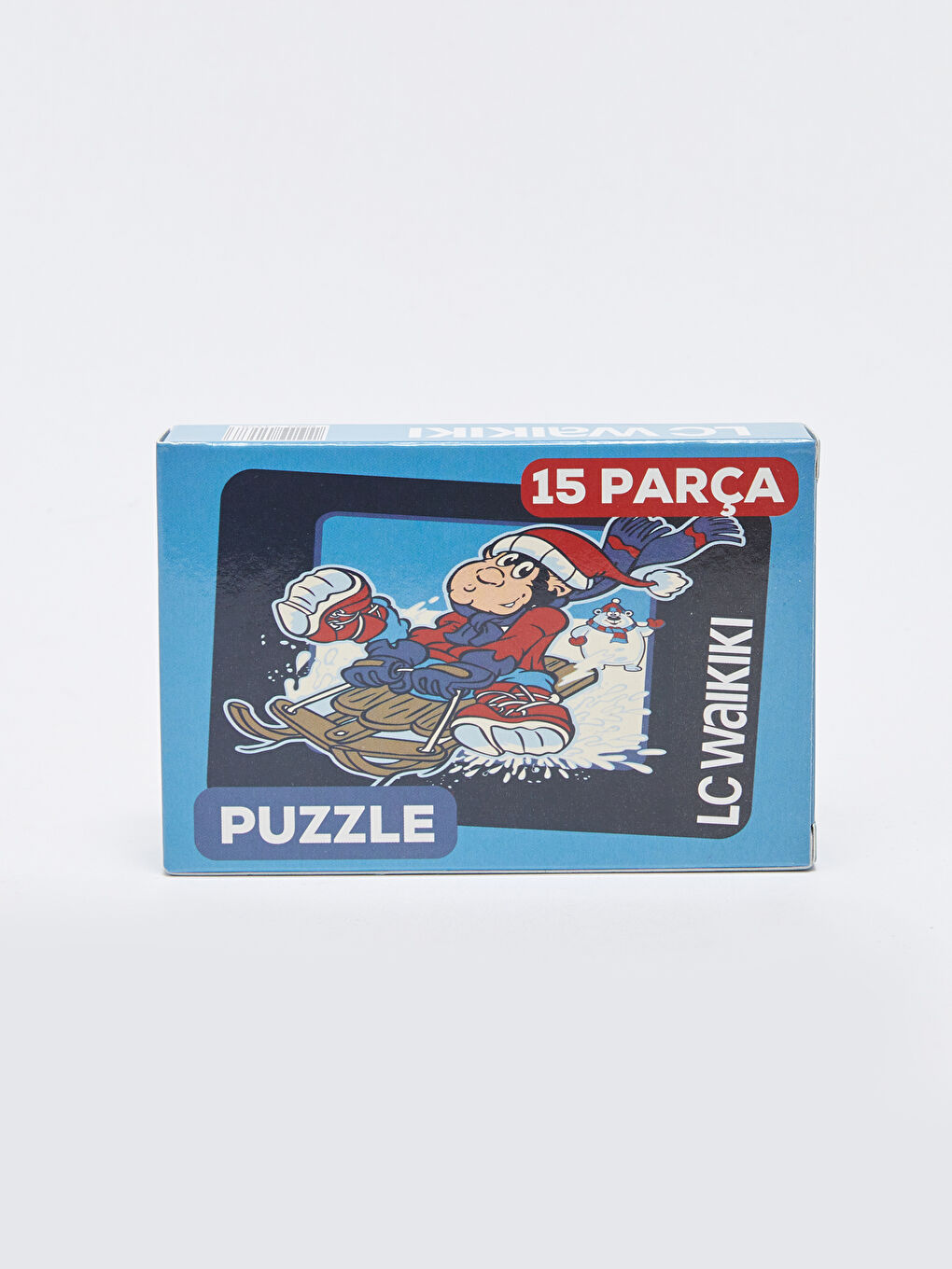 Çocuk Nostaljik Maymun Desenli Puzzle 15 Parça