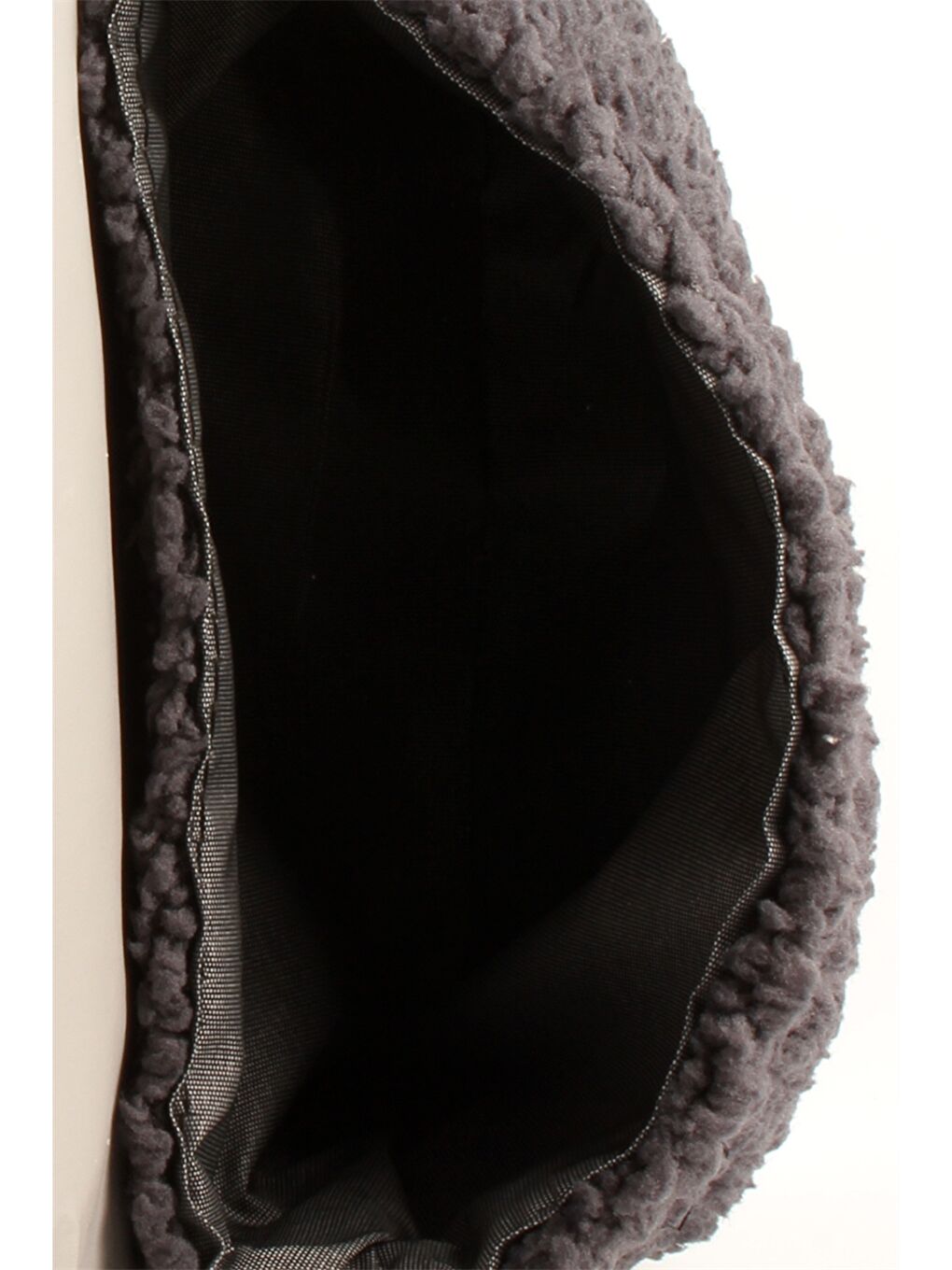 Lacivert Zincir Askılı Pelüş Kadın Omuz Çantası-3