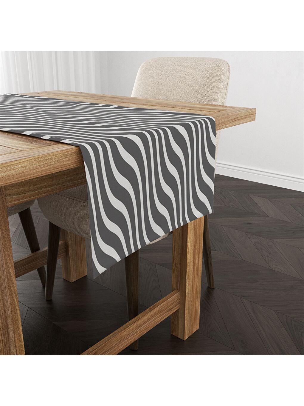 Karışık Desenli Runner 45x140 cm