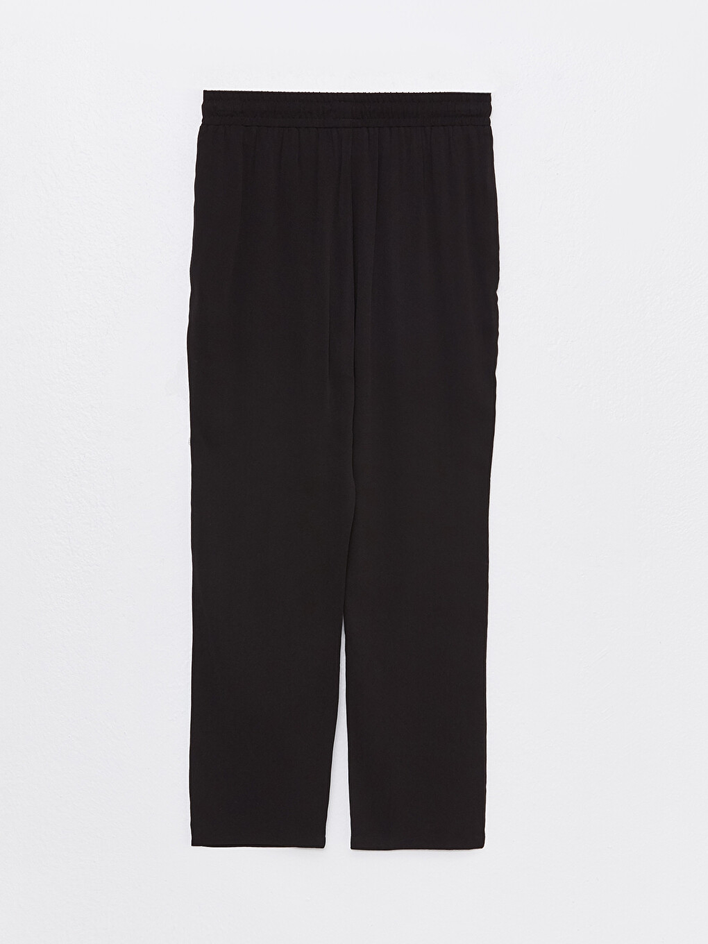 Women's Carrot Fit Plain Trousers-6